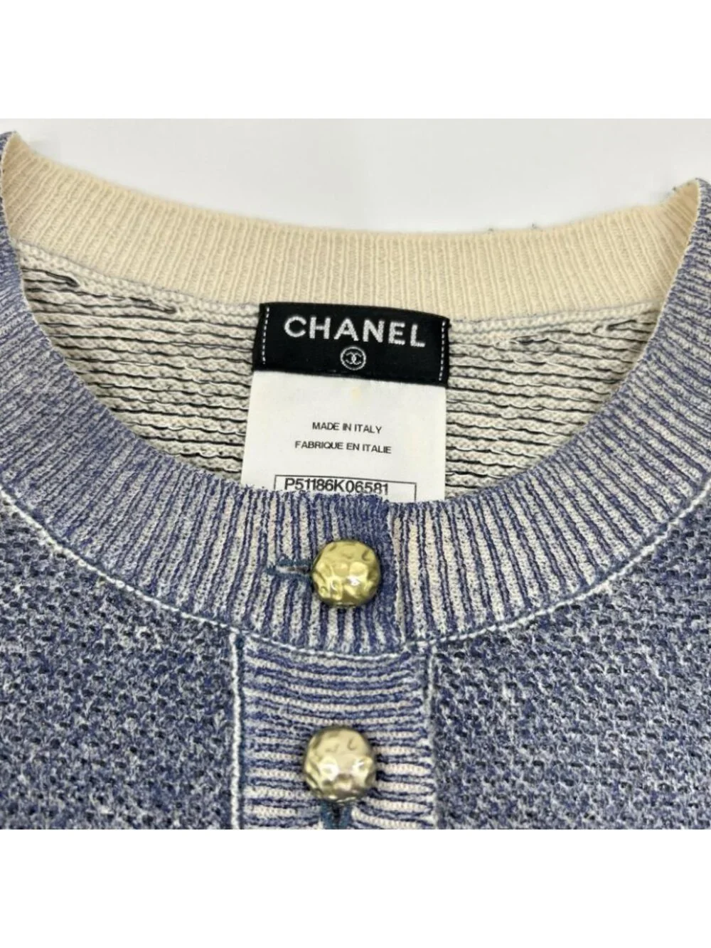Chanel shown are